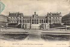 CPA Beauvais Le Lycee Felix Faure facade principale 