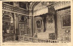 CPA Versailles La Chambre a coucher de Louis XIV 