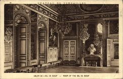 CPA Chateau de Versailles Salon de l'Oeil de Boeuf 