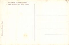 CPA Chateau de Versailles le Grand Trianon 