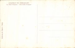 CPA Chateau de Versailles Le Petit Trianon 