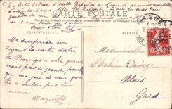 CPA Palais de Versailles Chambre a coucher de 