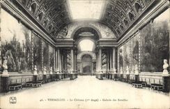 CPA Versailles Le Chateau Ier etage Galerie des Batailles 