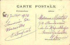 CPA Panorama de Versailles 