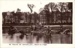 CPA Palais de Versailles Bassin du Dragon 