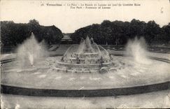 CPA Versailles Le Park le Bassin de Latone en jour de Grandes Eaux 