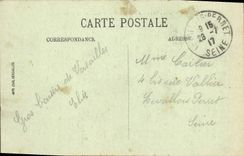 CPA Jardins de Versailles Parterres de Latone vu du Fer a Cheval 