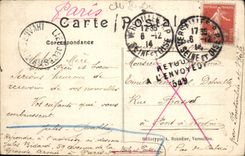 CPA Parc de Versailles Bassin d'Apollon et grand canal 