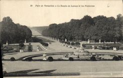 CPA Parc de Versailles Le Bassin de Latone et les Parterres 