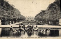 CPA Parc de Versailles le Bassin d'Apollon et le Tapis Vert 