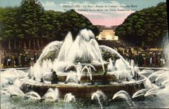 CPA Versailles Le Parc Bassin de Latone Grandes Eaux 