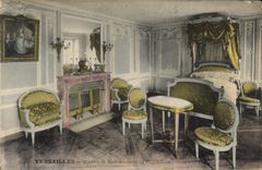 CPA Versailles Chambre de Marie Antoinette 