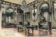 CPA Palais de Versailles Salle du Conseil des Ministres 