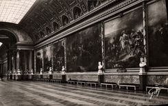 CPA Versailles et ses Merveilles le Chateau la galerie des Batilles 