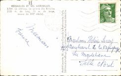 CPA Versailles et ses Merveilles le Chateau la galerie des Batilles 