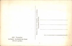 CPA Versailles Le Palais la Galerie des Glaces 