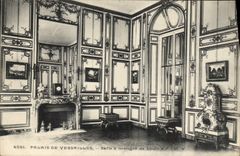 CPA Palais de Versailles Salle a manger de Louis XV 