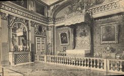 CPA Palais de Versailles Chambre de Louis XI 