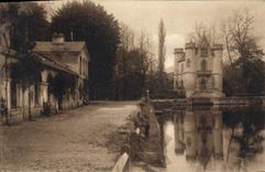 CPA Chateau de Chantilly Etangs de Comelle 