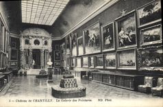 CPA Chateau de Chantilly La Galerie des Peintures 