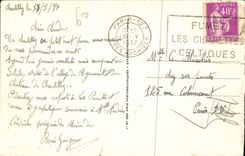 CPA Chateau de Chantilly la facade nord est 