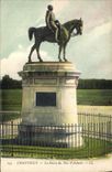 CPA Chantilly La Statue du Duc d'Aumale 