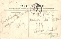 CPA Chantilly Entree de la Cour d'Honneur 