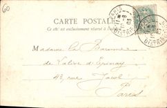 CPA Chateau de Chantilly La Tribune 