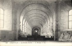CPA Chantilly les Grandes Ecuries Le manege Chevaux