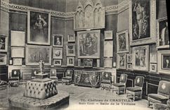 CPA Chateau de Chantilly Musee Conde Salle de la Tribune 