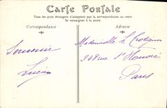 CPA Chantilly L'Avenue de l'Aigle 