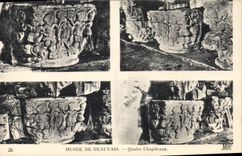 CPA Musee de Beauvais Quatre Chapiteaux 