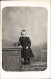 CARTE PHOTO Enfant Chat