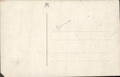 CARTE PHOTO Femme Chien