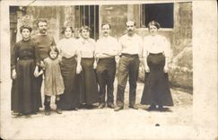 CARTE PHOTO Personnages