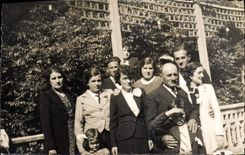 CARTE PHOTO Personnages