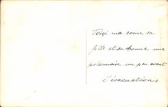 CARTE PHOTO Personnages Femmes Enfant