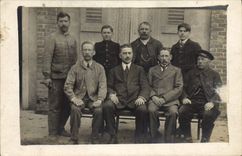 CARTE PHOTO Personnages