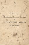 CPA Reine Astrid Belgique