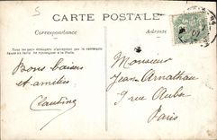 CARTE PHOTO Femme