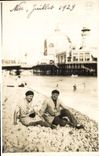 CARTE PHOTO Nice Juillet 1929