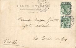 CPA Fantaisie Enfant Fleurs