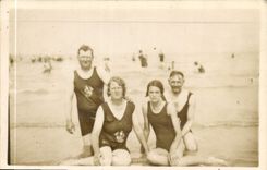 CARTE PHOTO Femmes Maillots de bains