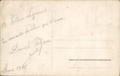 CARTE PHOTO Homme Daniel Volion