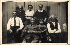 CARTE PHOTO Personnages