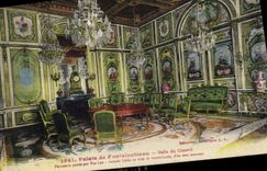 CPA Palais de Fontainebleau Salle du Conseil 