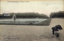 CPA Fontainebleau Bassin du Thibe Enfant