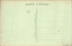 CPA Palais de Fontainebleau Ancienne Chambre du Pape Pie VII 