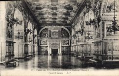 CPA Palais de Fontainebleau Galerie Henri II 