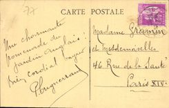 CPA Palais de Fontainebleau Jardin Anglais Allee de Sully 